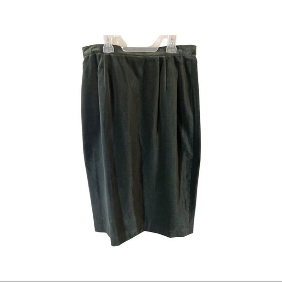 Louis Féraud Velvet Skirt Vintage - Picture 1 of 2